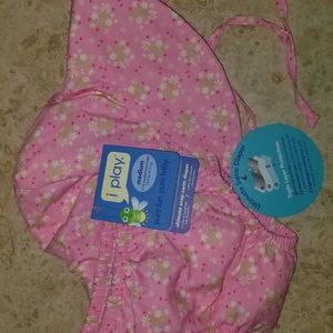 Iplay swim diaper and bucket hat